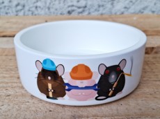 Keramická miska Rodentia: Potkaní specialisti